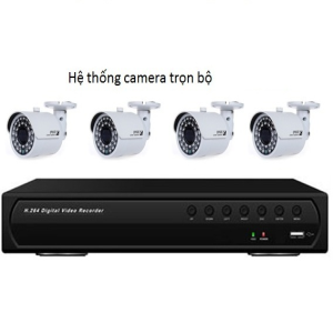 Hệ thống trọn bộ 4 Camera 2 Megapixel-Full HD 1920x1080